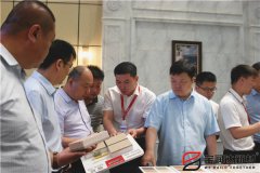 寶豐縣縣委書記、縣長許紅兵率考察團蒞臨寶潤達參觀調(diào)研